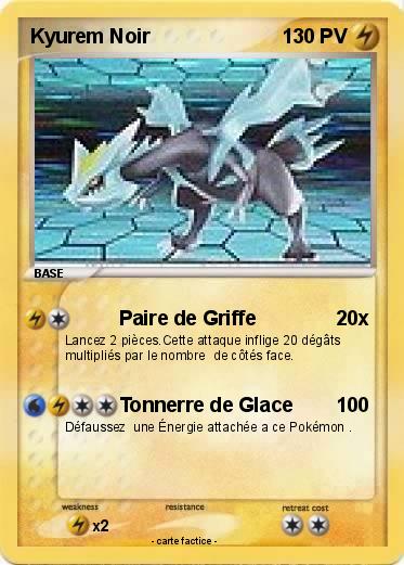 Pokemon Kyurem Noir