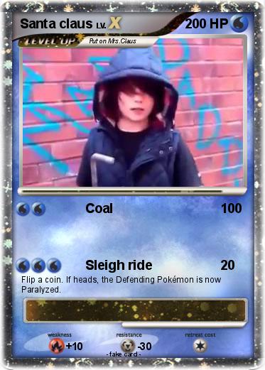 Pokemon Santa claus