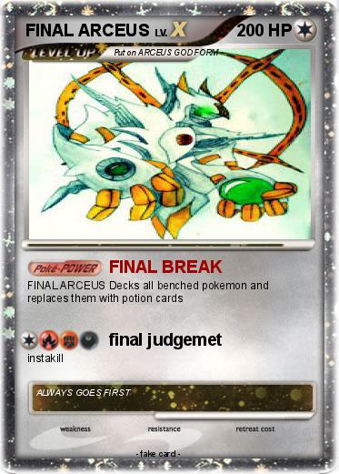 Pokemon FINAL ARCEUS