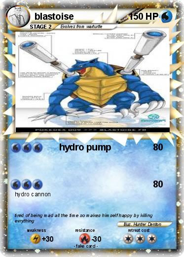 Pokemon blastoise