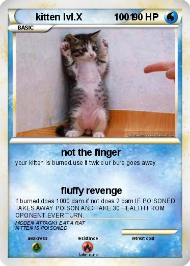 Pokemon kitten lvl.X            1001