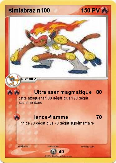Pokemon simiabraz n100