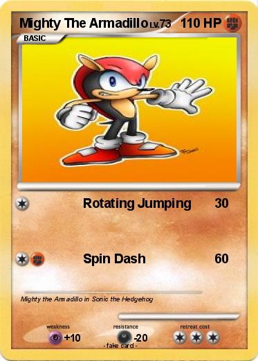 Pokemon Mighty The Armadillo