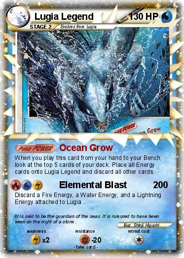 Pokemon Lugia Legend