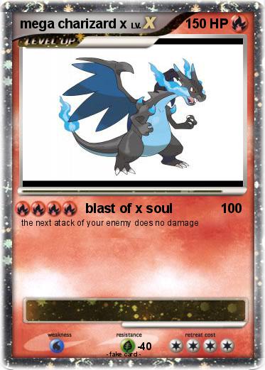 Pokemon mega charizard x