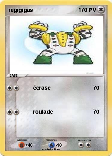 Pokemon regigigas