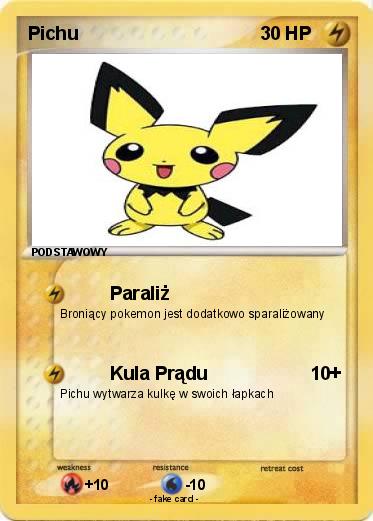 Pokemon Pichu