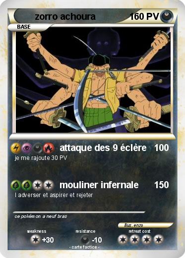 Pokemon zorro achoura