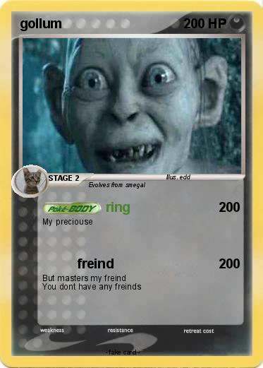 Pokemon gollum