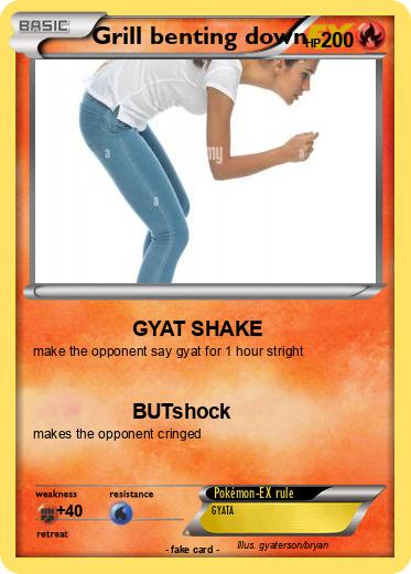 Pokemon Grill benting down