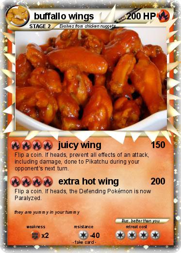 Pokemon buffallo wings