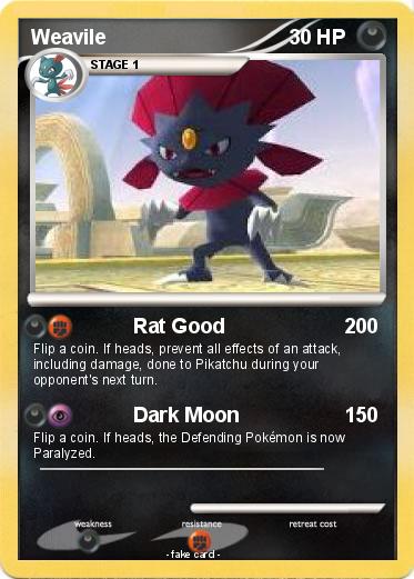 Pokemon Weavile