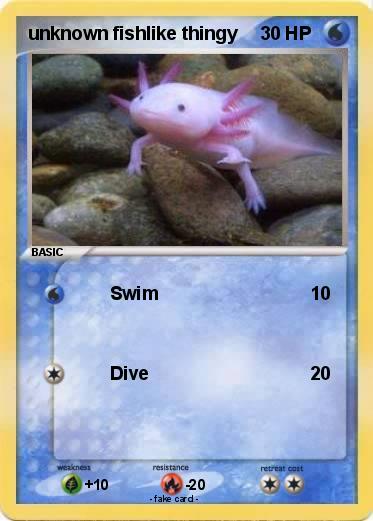 Pokemon unknown fishlike thingy