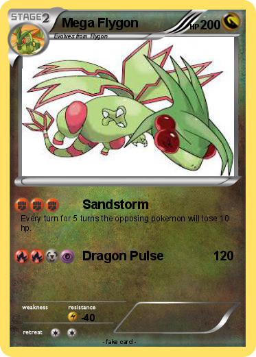 Pokemon Mega Flygon