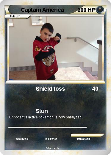 Pokemon Captain America