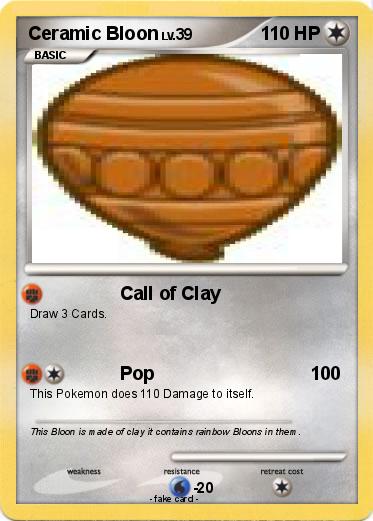 Pokemon Ceramic Bloon