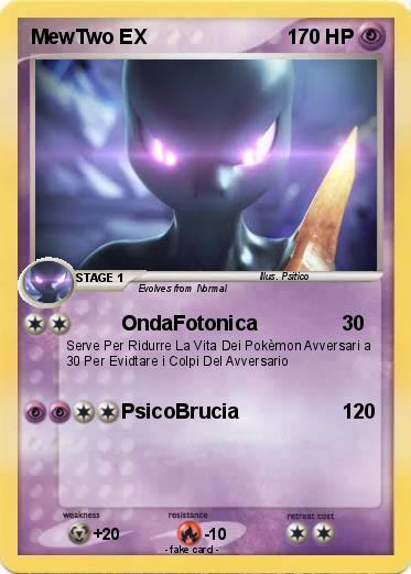 Pokemon MewTwo EX