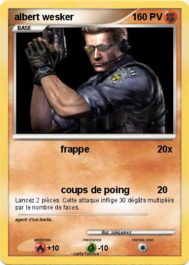 Pokemon albert wesker