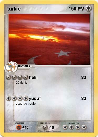Pokemon turkie