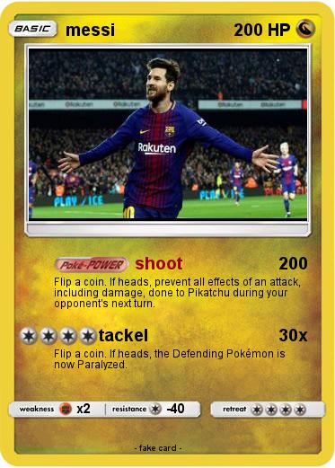 Pokemon messi