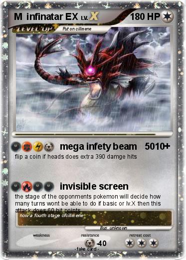 Pokemon M  infinatar EX
