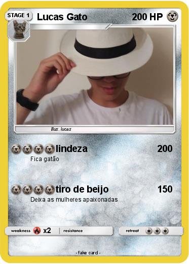 Pokemon Lucas Gato