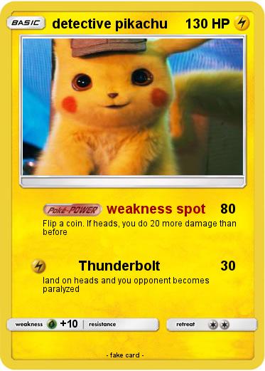 Pokemon detective pikachu