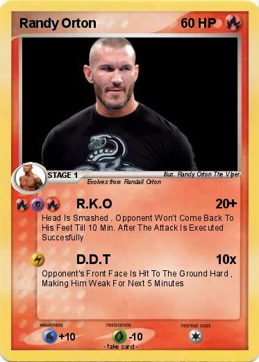 Pokemon Randy Orton