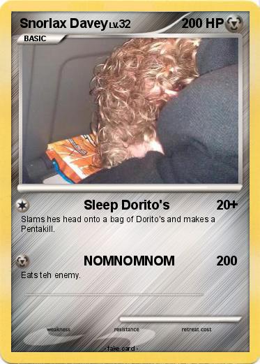 Pokemon Snorlax Davey