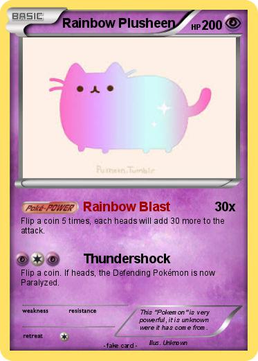 Pokemon Rainbow Plusheen