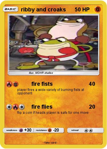 Pokemon ribby and croaks