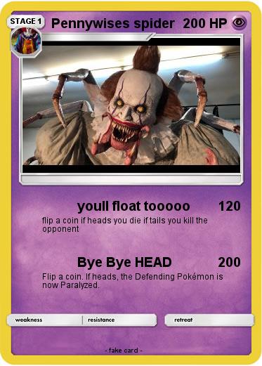 Pokemon Pennywises spider