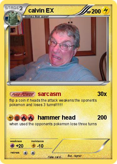 Pokemon calvin EX
