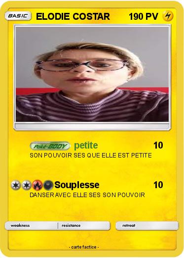 Pokemon ELODIE COSTAR