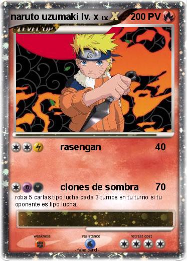 Pokemon naruto uzumaki lv. x