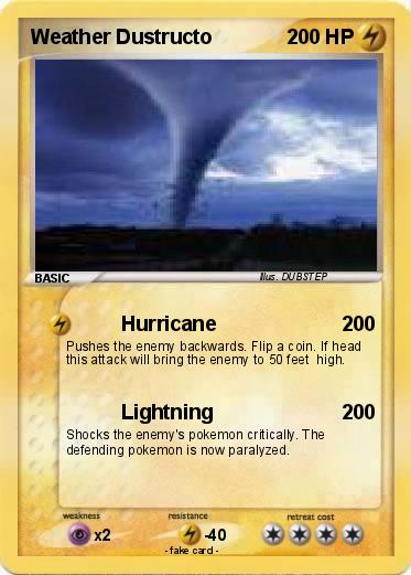 Pokemon Weather Dustructo