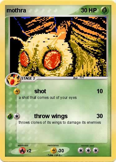 Pokemon mothra
