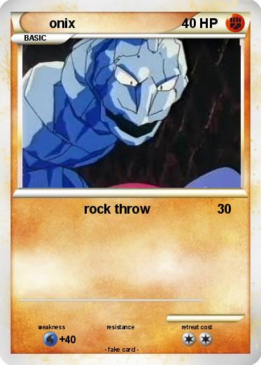 Pokemon onix