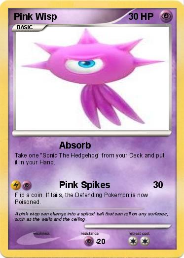 Pokemon Pink Wisp