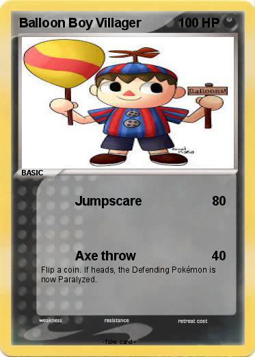 Pokemon Balloon Boy Villager