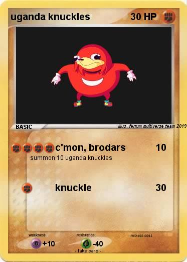 Pokemon uganda knuckles