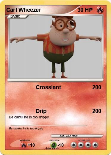 Pokemon Carl Wheezer