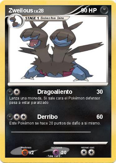 Pokemon Zweilous