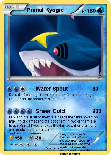 Pokemon Primal Kyogre