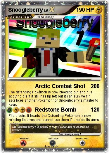 Pokemon Snoogleberry
