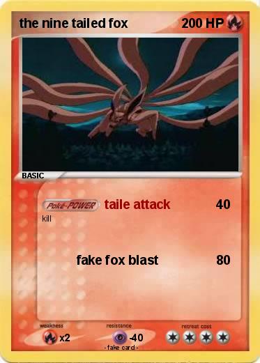 Pokemon the nine tailed fox