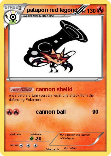 Pokemon patapon red legond