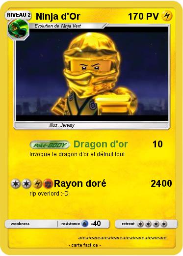Pokemon Ninja d'Or