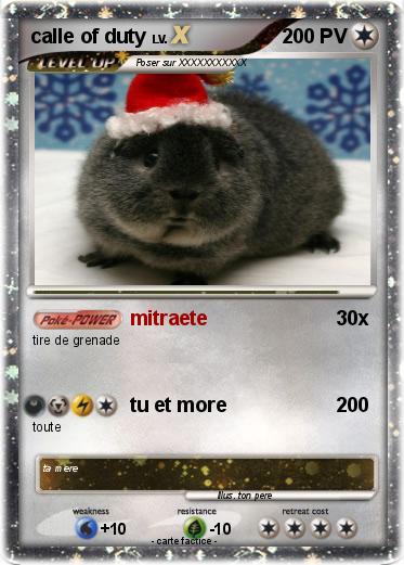 Pokemon calle of duty