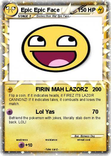 Pokemon Epic Epic Face